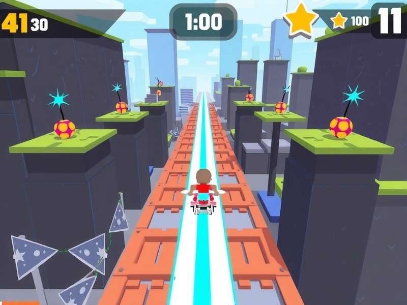 Swift Roll Ace Gameplay Screenshot